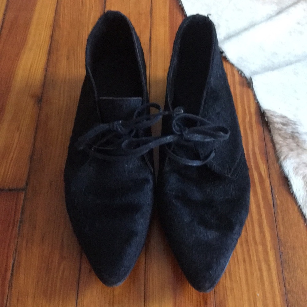 Billy Reid Pony Hair Booties